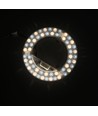 21,5cm / 24/18/12W LED-Einsatz mit Linsen - Flicker free, wählbare CCT, ersetzt G24, Ringlampen und Kompaktleuchtstofflampen
