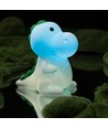 MOCHI Dinosaurier Nachtlicht aus weichem Silikon - aufladbar, Farbwechsel + Warmweiß