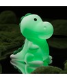 MOCHI Dinosaurier Nachtlicht aus weichem Silikon - aufladbar, Farbwechsel + Warmweiß