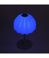 Wiederaufladbare RGB LED Tischlampe - Weiß, inkl. Fernbedienung, IP20 Innen