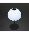 Wiederaufladbare RGB LED Tischlampe - Weiß, inkl. Fernbedienung, IP20 Innen