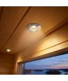 Sauna-Downlight - 24V DC, RA93, 1,1W, 3m Kabel, Loch: Ø3 cm, Maße: Ø3,5 cm