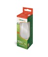 E14 1W LED Kerzenlampe - C35, Filament, mattiertes Glas