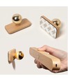 3W Wiederaufladbare Wandleuchte - IP20, Holz, 360° drehbar, inkl. Leuchtmittel