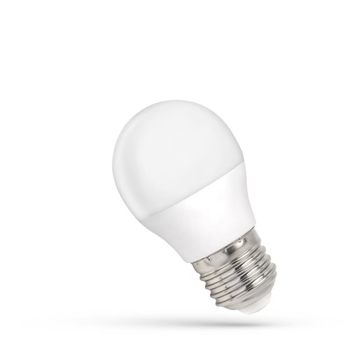 6W LED Kronenlampe - G45, mattiertes Glas, E27