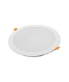 24W Ø22cm LED Einbaupanel - IP54 Außenbereich, Ausschnitt: Ø19,5 cm, Maße: Ø22 cm