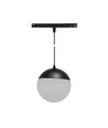 5W dimmbar SHIFT Smart-Globe P Pendelkugel für Schienensystem ø100 - 165°, CCT, Schwarz, 81.5cm Kabel, Zigbee