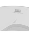 18W Nymphea Black & White Deckenleuchte - Ø25cm, IP54, CCT, 130lm/W, schwarz/weißer Rand