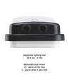 20W ENIGO LED Wandleuchte mit Sensor - 130lm/W, 4000K, IP54, Bewegungsmelder, Außen