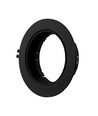 MDD Maxi PC Uno Rund AR111 GU10 - IP20 Ø165x41mm Schwarz ohne Lichtquelle