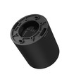 7W LED Aufbauspot, CCT - 3 Lichtfarben, Ø9cm, schwarz, UGR19, 45° Abstrahlwinkel