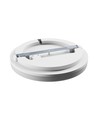 20/30/40W LED CCT Deckenleuchte - 3 Lichtfarben, Ø33cm, Höhe: 5cm, IP44, weißer Rand