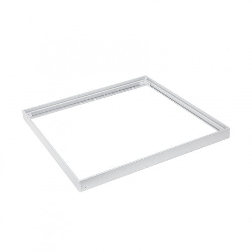 Rahmen für 60x60 LED-Panel - Schneller Zusammenbau, Kunststoffecken, ohne sichtbare Schrauben, weißer Rand