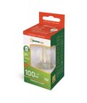 E14 1W LED Tropfenlampe - G45, Filament, Klarglas