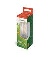 E14 1W LED-Kerzenlampe - C35, Filament, Klarglas