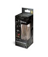 E27 2,5W ST65 LED Leuchtmittel - Modernshine Dekorationslampe, bernsteinfarbenes Glas