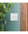RGB+CCT+DIMM Fernbedienung - Bluetooth, IP20, für CR2430 Batterie, 8,1x8,1 cm