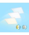 60x60 LED Panel, 30W/40W/48W - CCT, 120lm/W, 5 Jahre Garantie, weißer Rand