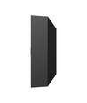 6W Encanta Asymmetric CCT Wandleuchte - IP54, schwarz, 750lm, 3 Lichtfarben, Fassade/Außen