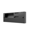 6W Encanta Asymmetric CCT Wandleuchte - IP54, schwarz, 750lm, 3 Lichtfarben, Fassade/Außen