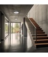 18W Nymphea Proxi PIR - IP54, Ø30cm, 30x6cm, 120°, rund, weiß
