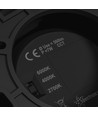 Chloe 7W quadratischer Aufbauspot - CCT, schwarz, UGR19, 90x90mm, 230V, inkl. Leuchtmittel