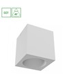 Chloe Aufbau 7W - CCT, 230V, 45°, IP20, UGR19, Ø90x100mm, weiß, quadratisch