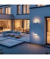 20W Verto Block CCT Wandleuchte - 120lm/W, IP65, schwarz, einstellbare Lichtfarbe, Fassadenbeleuchtung