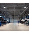 220x135mm Plateo 4 High Bay 100W - neutralweiß 230V 90° IP65 IK09 schwarz, mit Leistungsregelung 0-10V