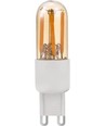 G9 3W dimmbare LED-Lampe - 6,6cm, 2200K, Gold, Filament