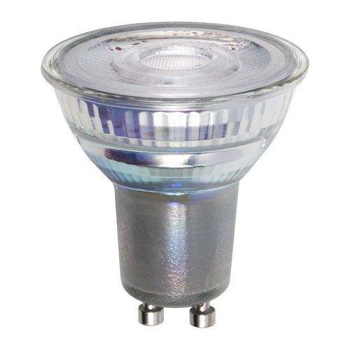 GU10 5,5W DimToWarm LED-Lampe - 450lm, 2200K-2700K, dimmbar, 38°, Glas