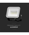20W V-Tac Slimline LED-Fluter - Samsung LED-Chip, schwarzes Gehäuse, IP65 Außenbereich
