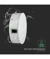 V-Tac 4W LED Wandleuchte - IP65, Weiß, Rund, 4-Wege-Licht, 4000K, inkl. Leuchtmittel