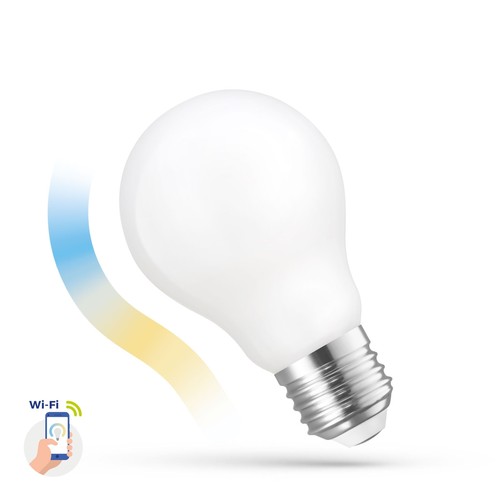 5W Smart Home LED-Lampe - Tuya/Smart Life, kompatibel mit Google Home, Alexa und Smartphones, A60, E27