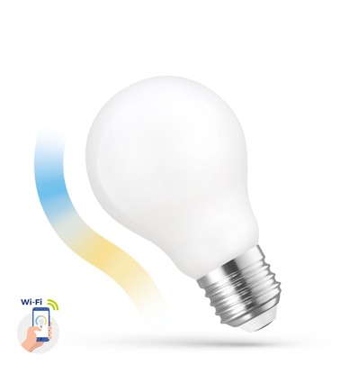 5W Smart Home LED-Lampe - Tuya/Smart Life, kompatibel mit Google Home, Alexa und Smartphones, A60, E27