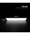 120x30 Backlight LED-Panel, 40W - 120lm/W, CREE-Chip, 6 Jahre Garantie, weißer Rahmen