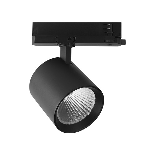 36W 3-Phasen LED Schienenstrahler - CREE Chip, Schwarz, 6400K, 6 Jahre Garantie
