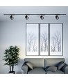 36W 3-Phasen LED Schienenstrahler - CREE Chip, Schwarz, 6400K, 6 Jahre Garantie