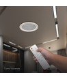 50W LED Deckenleuchte - CCT, dimmbar, Grau, inkl. Fernbedienung