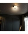 45cm LED Deckenleuchte 48W - 3-in-1 CCT, dimmbar, Schwarz, inkl. Fernbedienung
