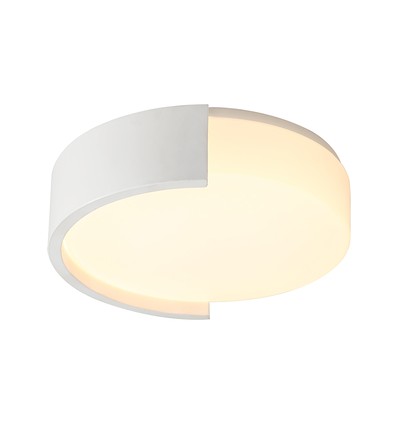 45cm 48W LED Designer Deckenleuchte, 3-in-1 CCT, dimmbar, weiß, inkl. Fernbedienung