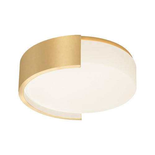 45cm 48W LED Design Deckenleuchte - 3-in-1 CCT, dimmbar, Gold, inkl. Fernbedienung