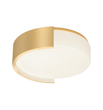 V-Tac 63W LED Deckenleuchte, Ø55cm - 3-in-1 CCT, dimmbar, Gold, inkl. Fernbedienung