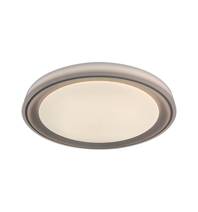 V-Tac 30W/60W/30W LED-Deckenleuchte mit Fernbedienung - 3-in-1 CCT, dimmbar, brauner Rand, inkl. Leuchtmittel