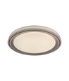 V-Tac 30W/60W/30W LED-Deckenleuchte mit Fernbedienung - 3-in-1 CCT, dimmbar, brauner Rand, inkl. Leuchtmittel