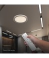 V-Tac 30W/60W/30W LED-Deckenleuchte mit Fernbedienung - 3-in-1 CCT, dimmbar, brauner Rand, inkl. Leuchtmittel