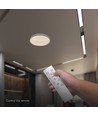 V-Tac 60W LED Deckenleuchte mit Fernbedienung - 3-in-1 CCT, dimmbar, grauer Rand, Designer Domelight