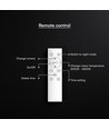 V-Tac 60W LED Deckenleuchte mit Fernbedienung - 3-in-1 CCT, dimmbar, grauer Rand, Designer Domelight
