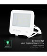 50W LED-Fluter - 135lm/W, IP65, CREE-Chip, weißes Gehäuse, 6 Jahre Garantie