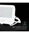 V-Tac 50W LED-Fluter - 135lm/W, IP65, weißes Gehäuse, 6500K, Cree Chip, 6 Jahre Garantie